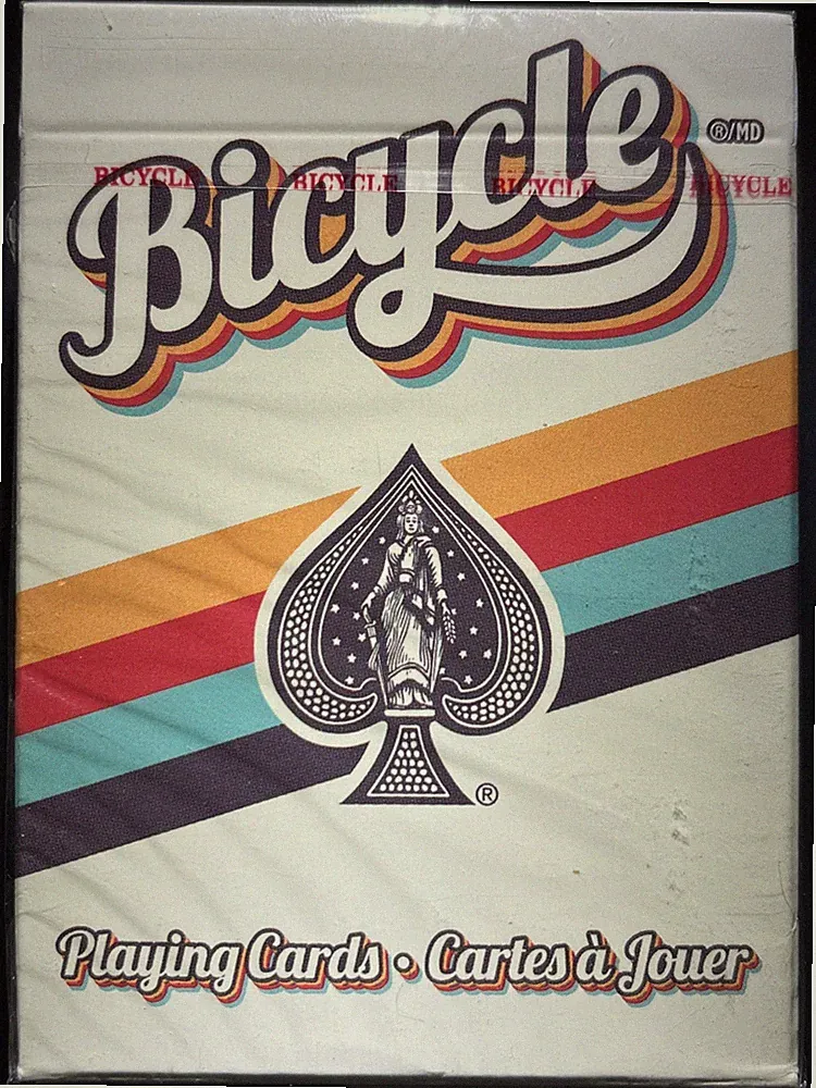 1980'S WHITE, 2021, BICYCLE PLAYING CARDS SEALED! ONE SHIP FEE!